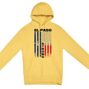 El Paso Texas Strong Flag Premium Pullover Hoodie