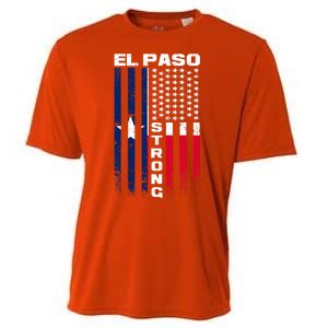 El Paso Texas Strong Flag Cooling Performance Crew T-Shirt