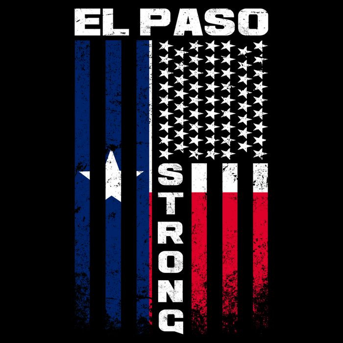 El Paso Texas Strong Flag City Backpack