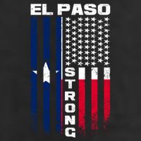 El Paso Texas Strong Flag Adult Drive Performance Visor