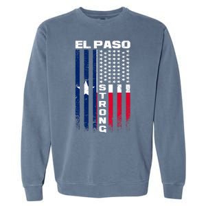 El Paso Texas Strong Flag Garment-Dyed Sweatshirt