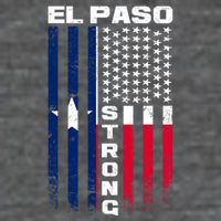 El Paso Texas Strong Flag 7 Panel Mesh Trucker Snapback Hat