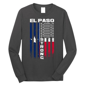 El Paso Texas Strong Flag Long Sleeve Shirt