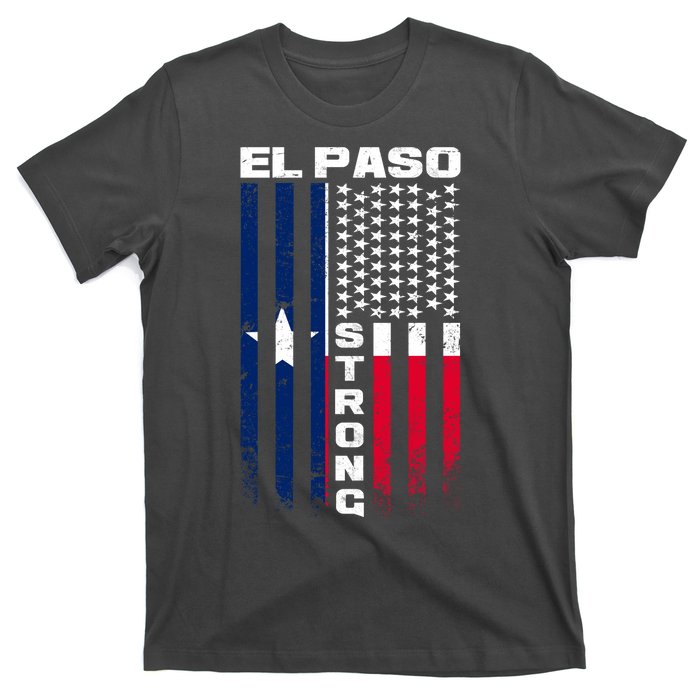 El Paso Texas Strong Flag T-Shirt