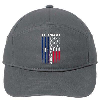 El Paso Texas Strong Flag 7-Panel Snapback Hat