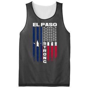 El Paso Texas Strong Flag Mesh Reversible Basketball Jersey Tank