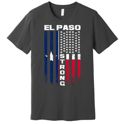 El Paso Texas Strong Flag Premium T-Shirt