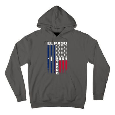 El Paso Texas Strong Flag Tall Hoodie