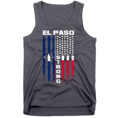 El Paso Texas Strong Flag Tank Top