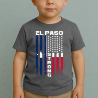 El Paso Texas Strong Flag Toddler T-Shirt