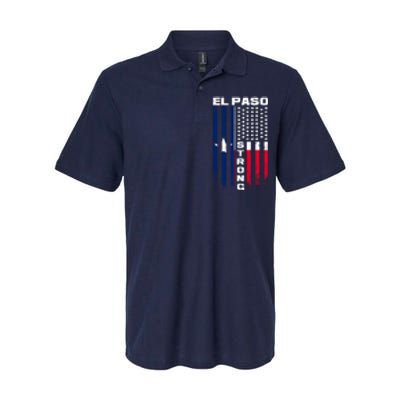 El Paso Texas Strong Flag Softstyle Adult Sport Polo