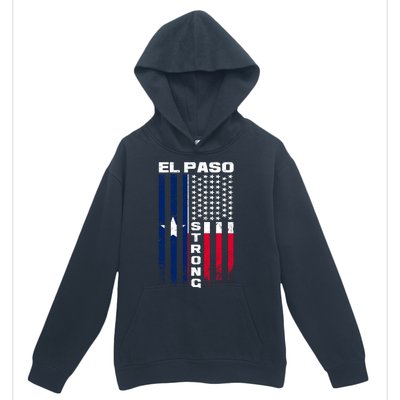 El Paso Texas Strong Flag Urban Pullover Hoodie