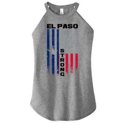 El Paso Texas Strong Flag Women’s Perfect Tri Rocker Tank