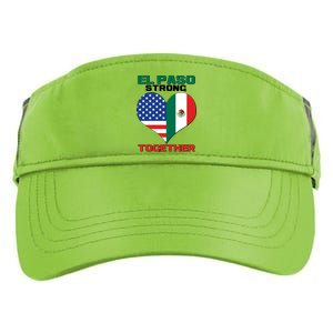 El Paso Texas Strong Together Heart Adult Drive Performance Visor