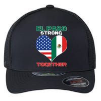 El Paso Texas Strong Together Heart Flexfit Unipanel Trucker Cap