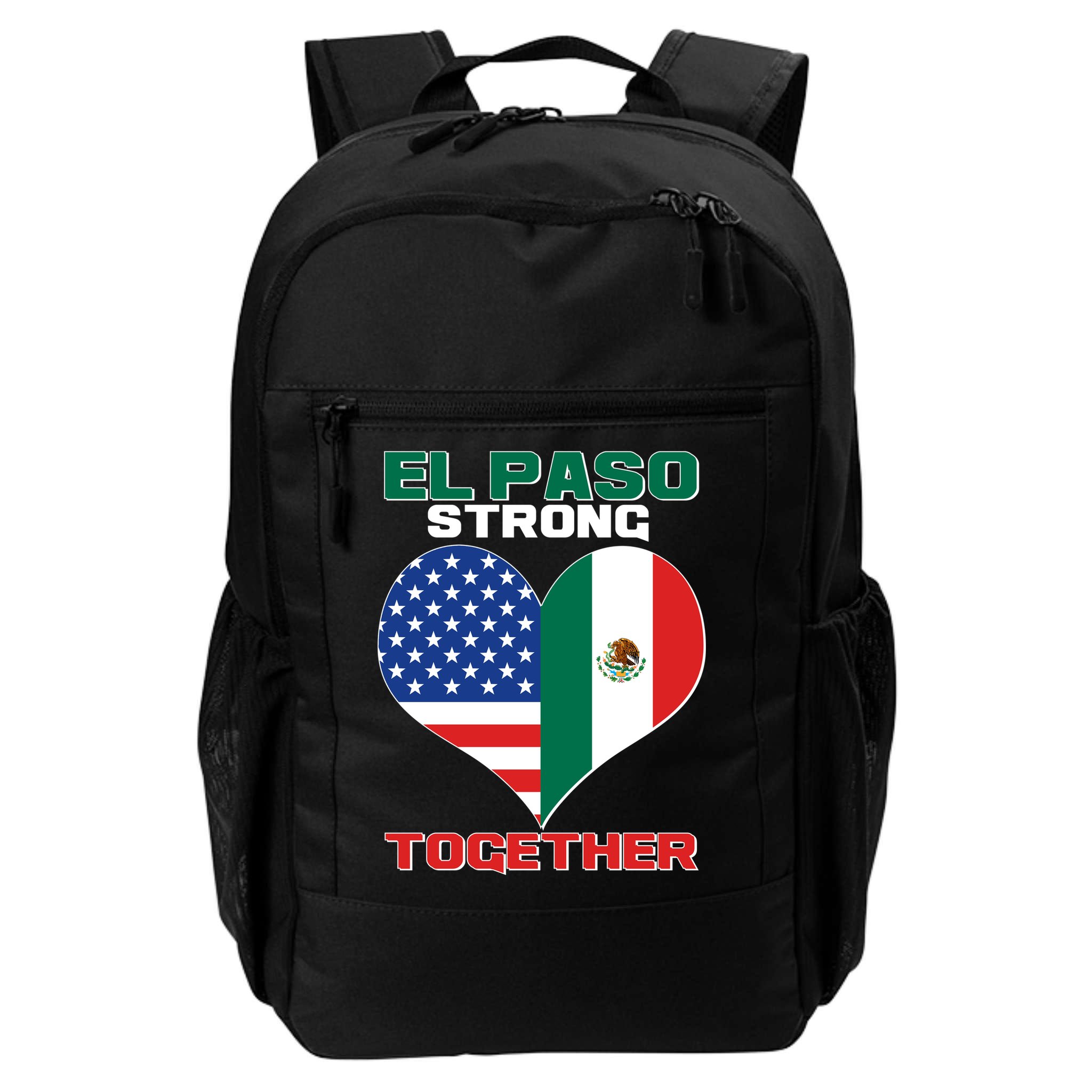 El Paso Texas Strong Together Heart Backpack