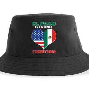 El Paso Texas Strong Together Heart Sustainable Bucket Hat