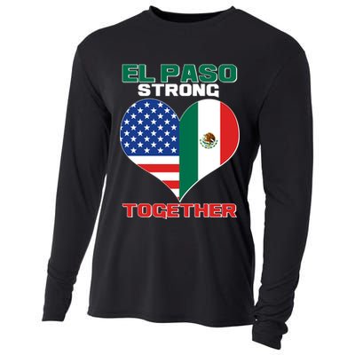 El Paso Texas Strong Together Heart Cooling Performance Long Sleeve Crew