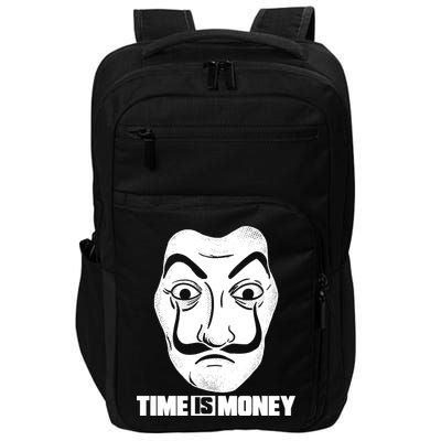 El Professor Time Is Money Impact Tech Backpack