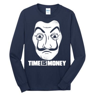 El Professor Time Is Money Tall Long Sleeve T-Shirt