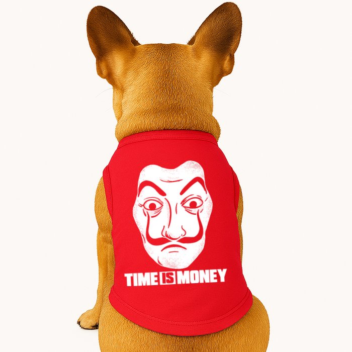 El Professor Time Is Money Doggie Tank