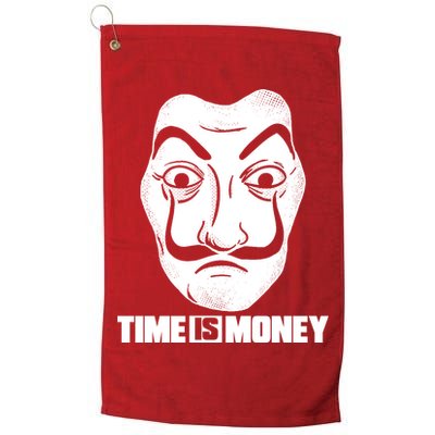 El Professor Time Is Money Golf Towel