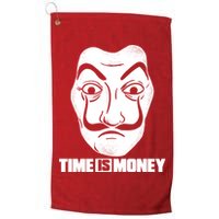 El Professor Time Is Money Golf Towel
