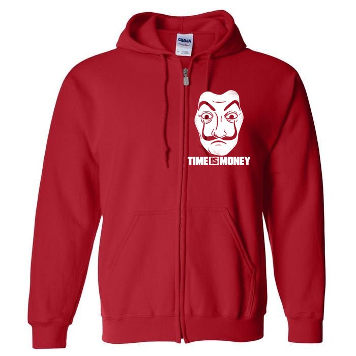 El Professor Time Is Money Full Zip Hoodie