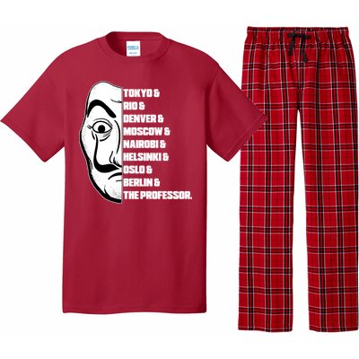 El Professor World City Names Pajama Set