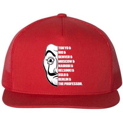 El Professor World City Names Flatbill Hat