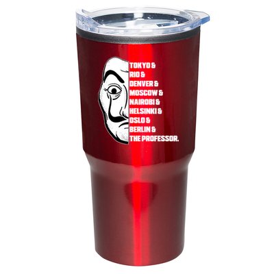 El Professor World City Names Tumbler
