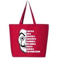 El Professor World City Names 25L Jumbo Tote