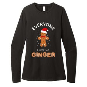 Everyone Loves A Ginger - Fun Outfit For Christmas, Costume Womens CVC Long Sleeve Shirt