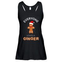 Everyone Loves A Ginger - Fun Outfit For Christmas, Costume Ladies Essential Flowy Tank