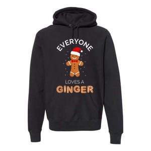 Everyone Loves A Ginger - Fun Outfit For Christmas, Costume Premium Hoodie