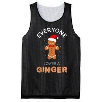 Everyone Loves A Ginger - Fun Outfit For Christmas, Costume Mesh Reversible Basketball Jersey Tank