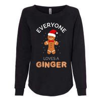 Everyone Loves A Ginger - Fun Outfit For Christmas, Costume Womens California Wash Sweatshirt