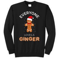 Everyone Loves A Ginger - Fun Outfit For Christmas, Costume Tall Sweatshirt