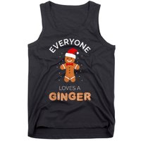 Everyone Loves A Ginger - Fun Outfit For Christmas, Costume Tank Top