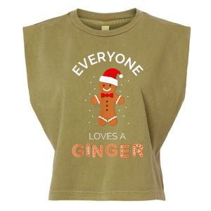 Everyone Loves A Ginger - Fun Outfit For Christmas, Costume Garment-Dyed Women's Muscle Tee