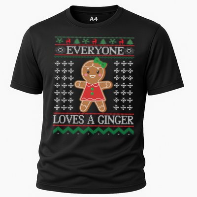 Everyone Loves A Ginger Ugly Christmas Sweaters Performance Shirt