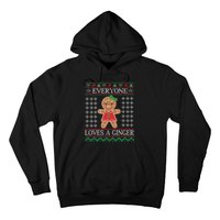 Everyone Loves A Ginger Ugly Christmas Sweaters Hoodie