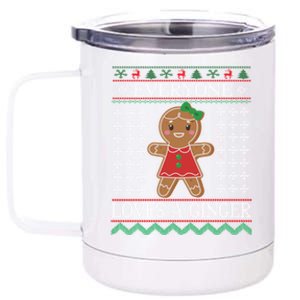 Everyone Loves A Ginger Ugly Christmas Sweaters 12 oz Stainless Steel Tumbler Cup