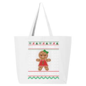 Everyone Loves A Ginger Ugly Christmas Sweaters 25L Jumbo Tote