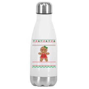 Everyone Loves A Ginger Ugly Christmas Sweaters Stainless Steel Insulated Water Bottle