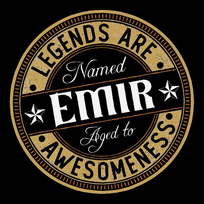Emir Legends Are Named Emir Backpack