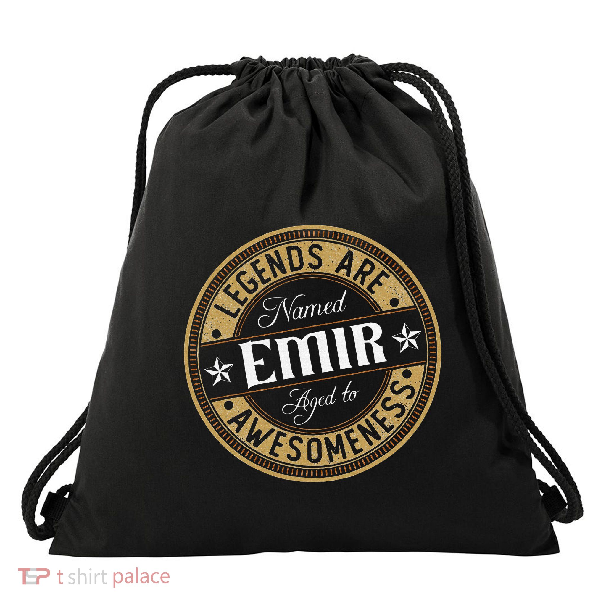 Emir Legends Are Named Emir Drawstring Bag
