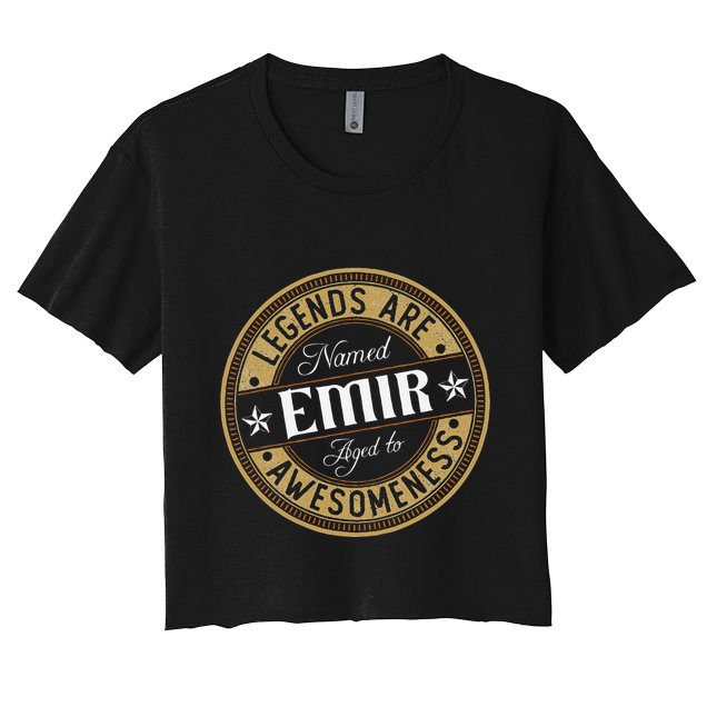 Emir Legends Are Named Emir Crop Top