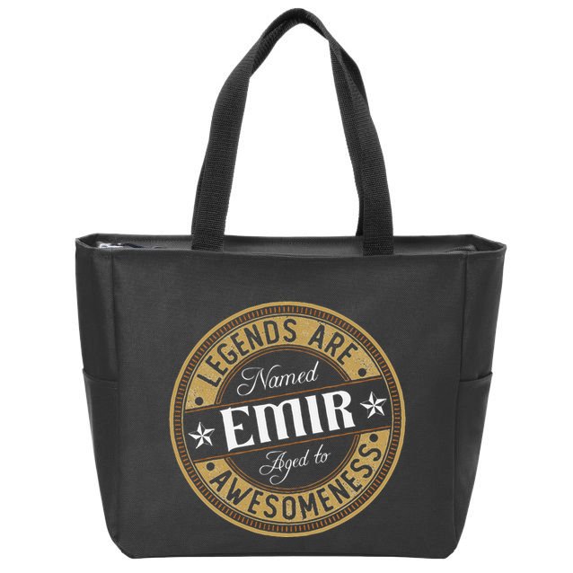 Emir Legends Are Named Emir Zip Tote Bag