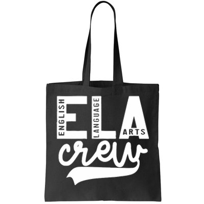 English Language Art Teacher Crew ELA Squad Tote Bag